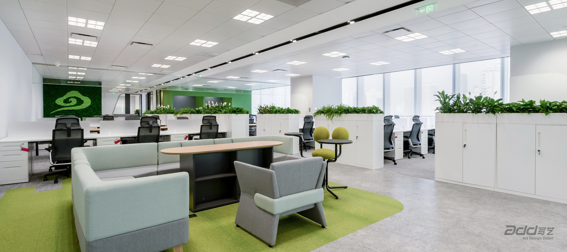 明源雲上海辦(bàn)公(gōng)室設(shè)計(ji)裝(zhuang)修 開放辦(bàn)公(gōng)區(qu)-pc