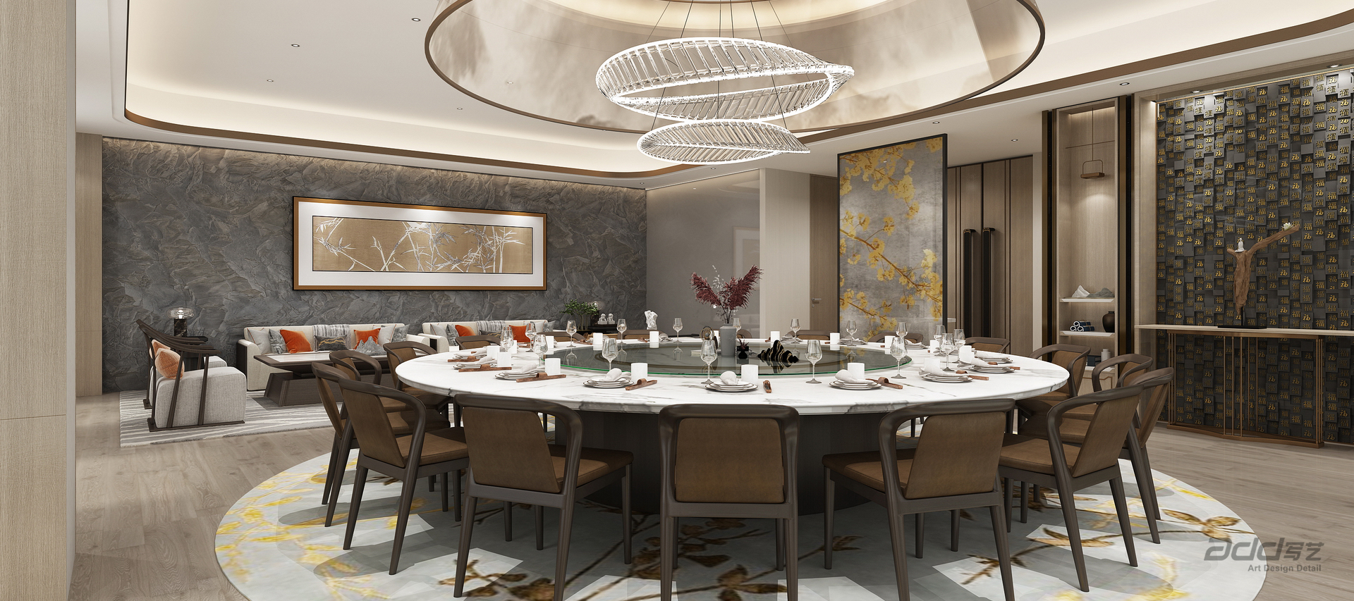 九州通(tong)醫(yī)藥辦(bàn)公(gōng)樓設(shè)計(ji)-招待餐廳-pc