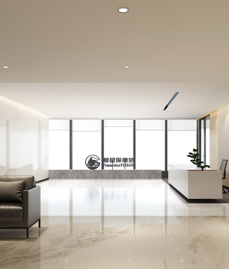 複星保德(dé)信(xin)辦(bàn)公(gōng)室設(shè)計(ji) 前(qian)廳-pc