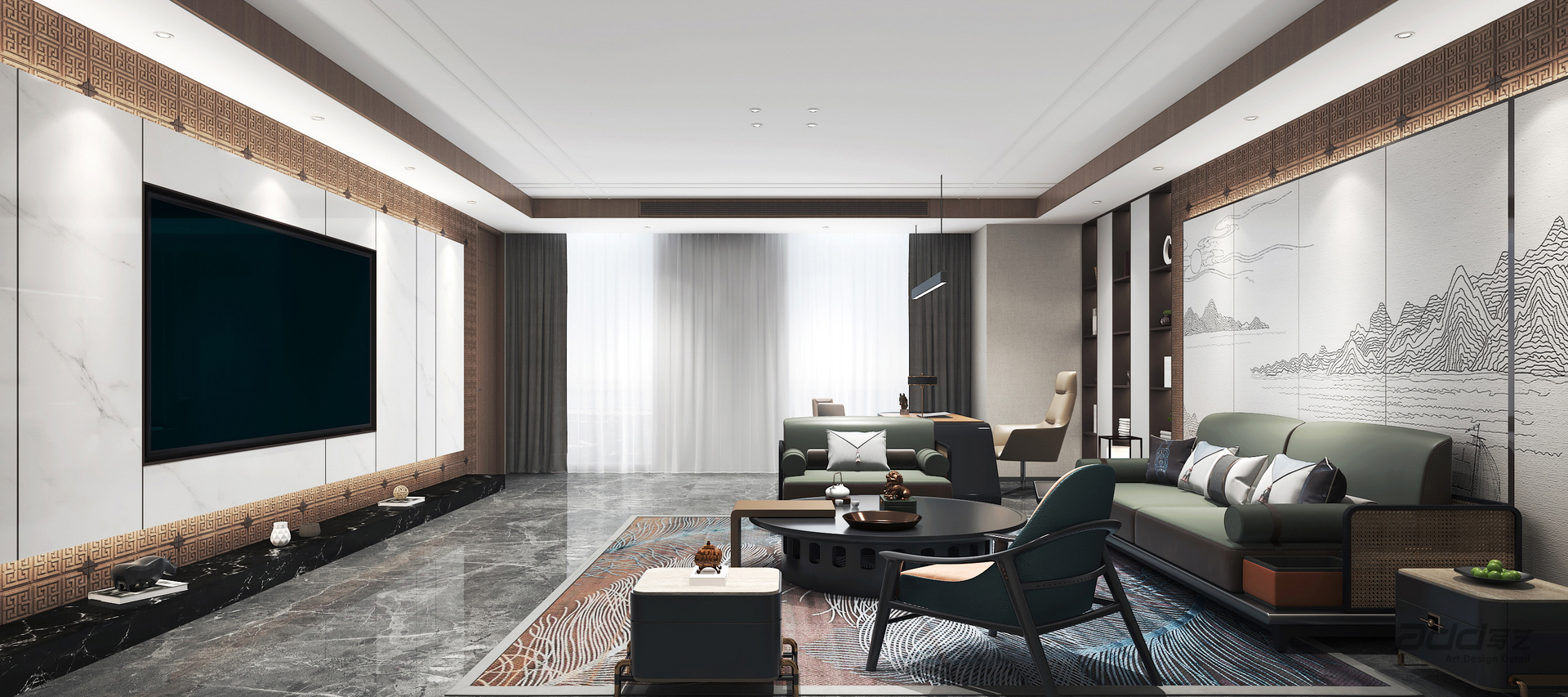 九州通(tong)醫(yī)藥辦(bàn)公(gōng)樓設(shè)計(ji)-客房1-mobile