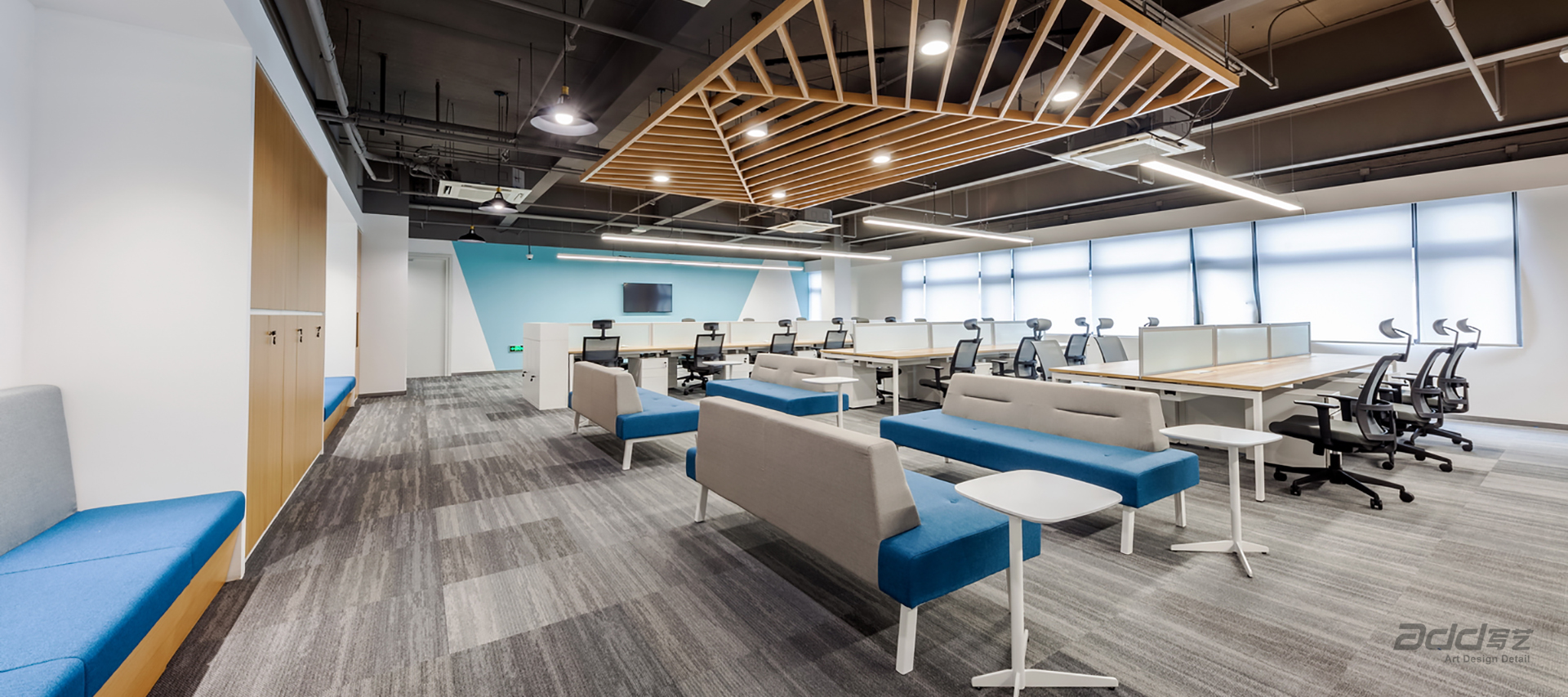 複星共享辦(bàn)公(gōng)室裝(zhuang)修-辦(bàn)公(gōng)區(qu)-pc