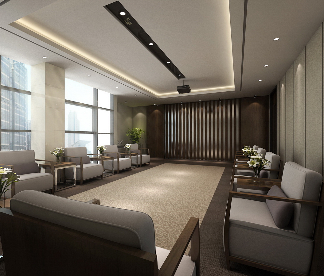 咊(he)黃藥業總部(bu)大(da)樓設(shè)計(ji) vip會議室 pc