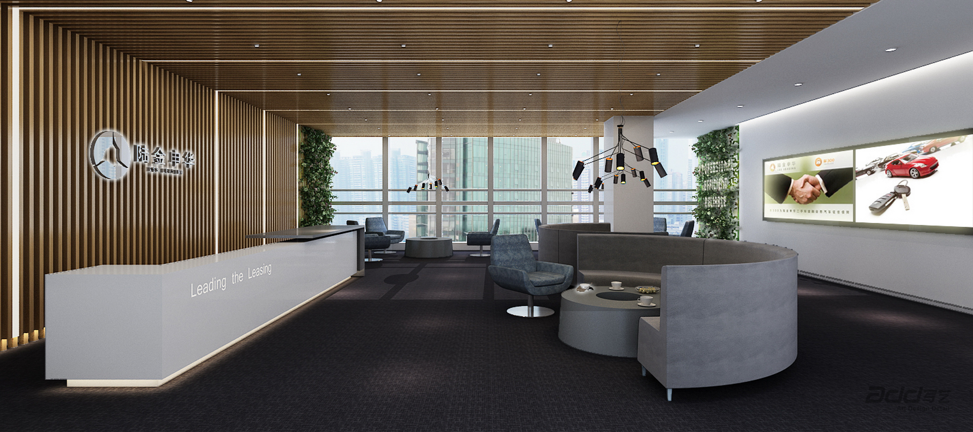 陸金申華辦(bàn)公(gōng)樓室內(nei)設(shè)計(ji) 前(qian)廳-pc